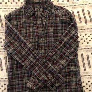 3 for $20 Plaid men’s button down